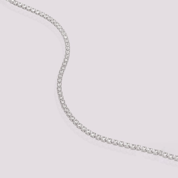 Pulseira Média Riviera Prata
