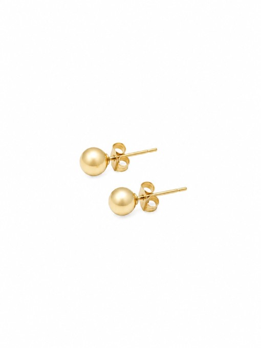 Brinco Bola Pequena Dourado